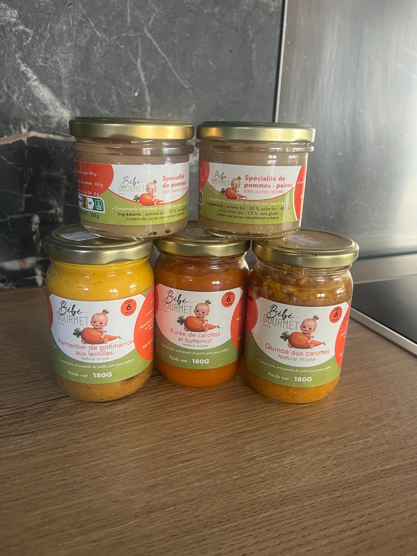 Petits pots bio pour bébé Mes premiers repas équilibrés