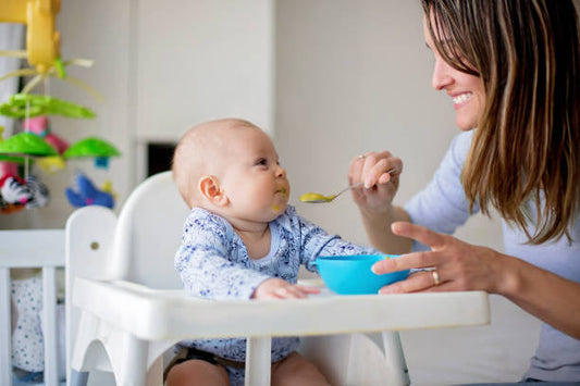 Les premières saveurs de bébé