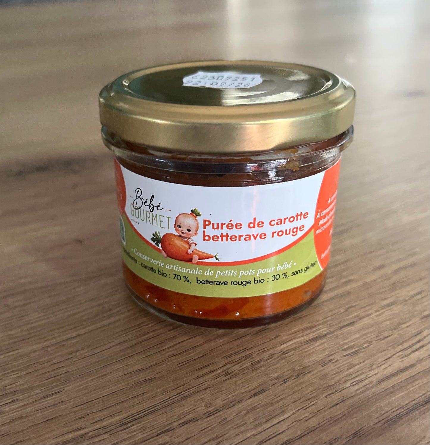 Purée Carotte - Betterave rouge