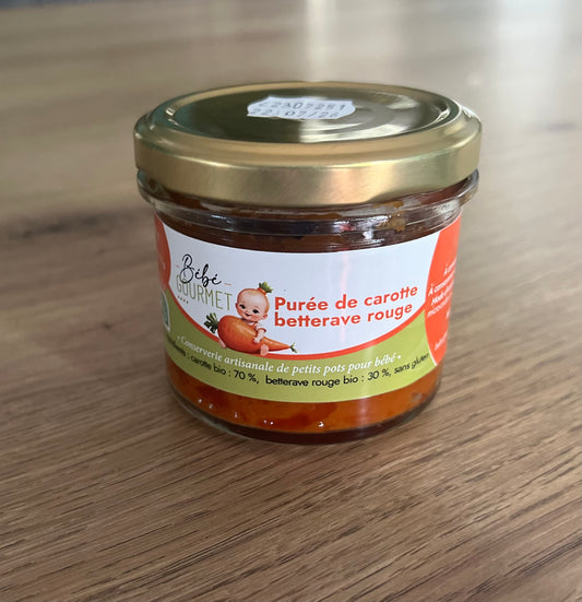 Purée Carotte - Betterave rouge