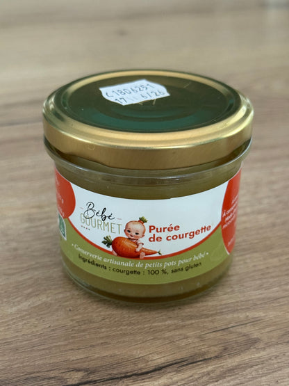 Petit pot bébé - Purée de Courgette - à partir de 4 mois